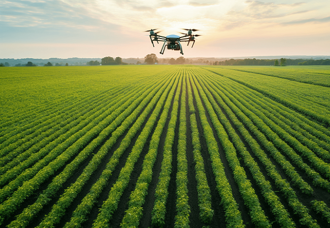 利用智慧農業助力湖南鄉村振興，田間作業步入“無人機”時代