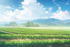 芳草湖農場應用太陽能殺蟲燈防治蟲害！